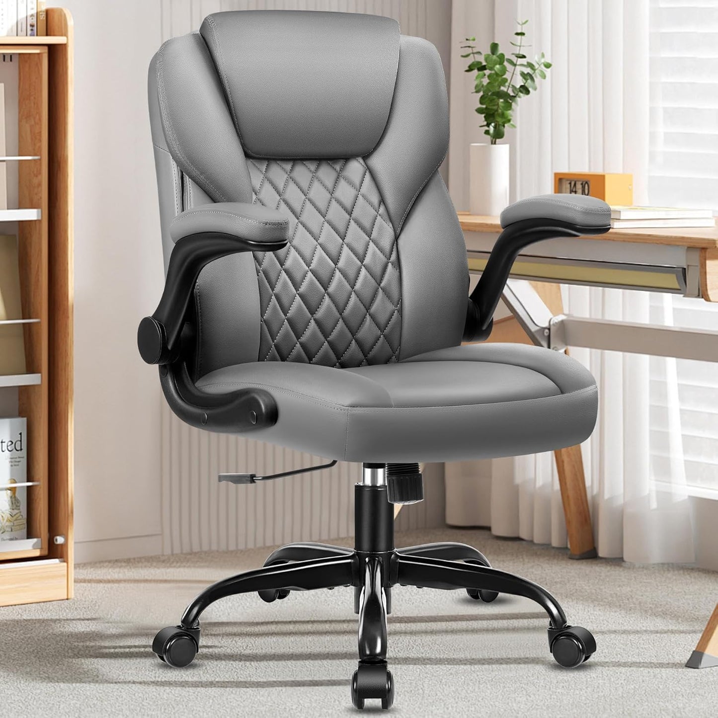 Brick Attic Executive Office Chair PU Leather Swivel Chair