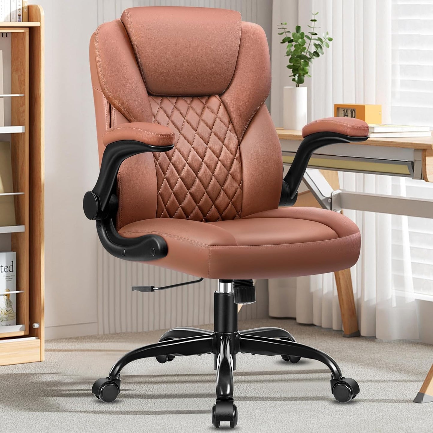 Brick Attic Executive Office Chair PU Leather Swivel Chair