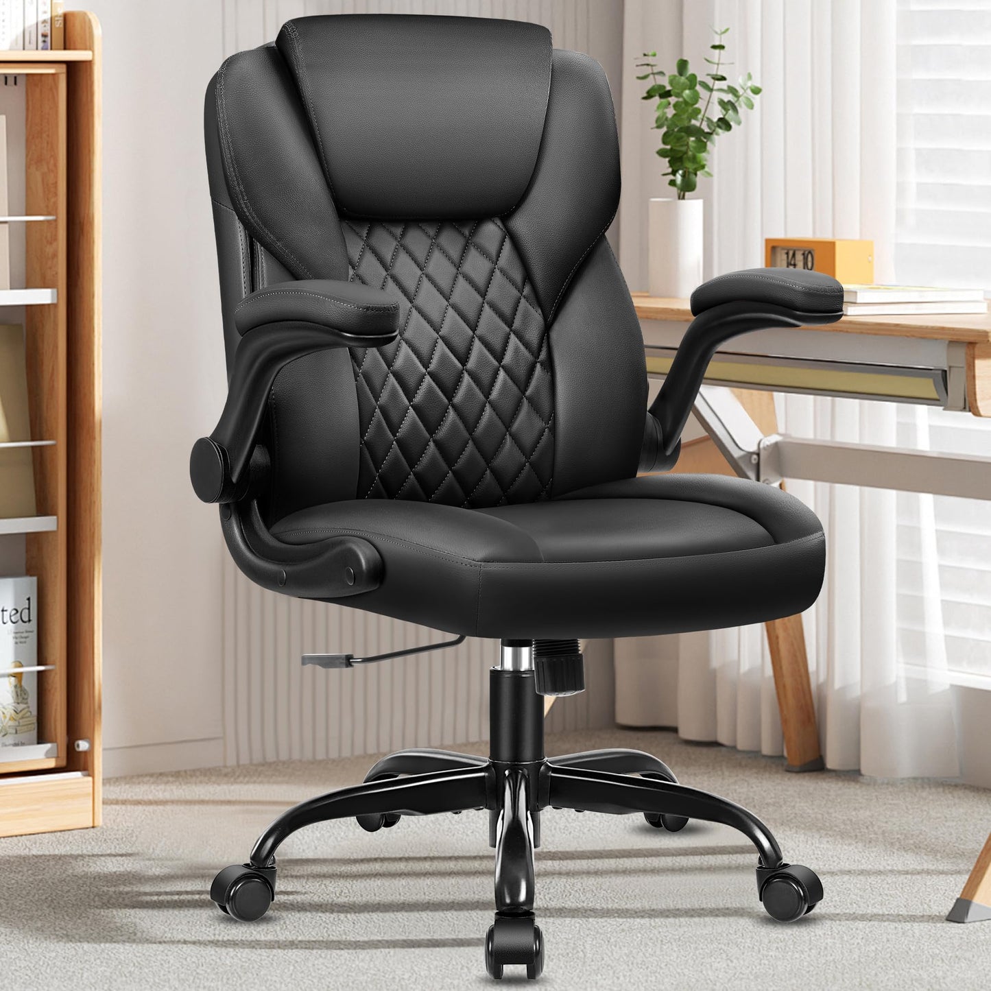 Brick Attic Executive Office Chair PU Leather Swivel Chair