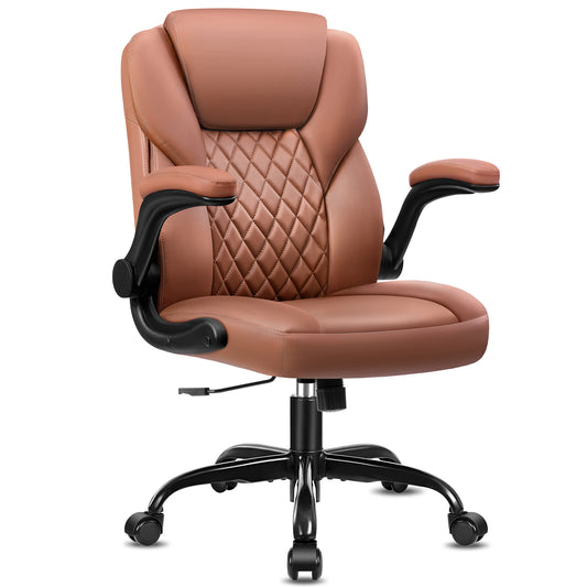 Brick Attic Executive Office Chair PU Leather Swivel Chair